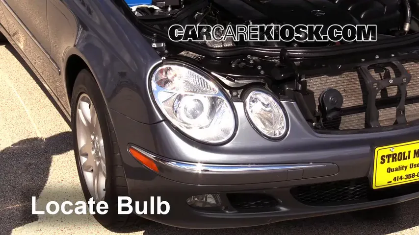 2005 Mercedes-Benz E320 CDI 3.2L 6 Cyl. Turbo Diesel Lights Highbeam (replace bulb)